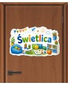Naklejka na drzwi sali lekcyjnej- Świetlica