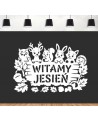 Witamy jesień- wycinanka z kartonu