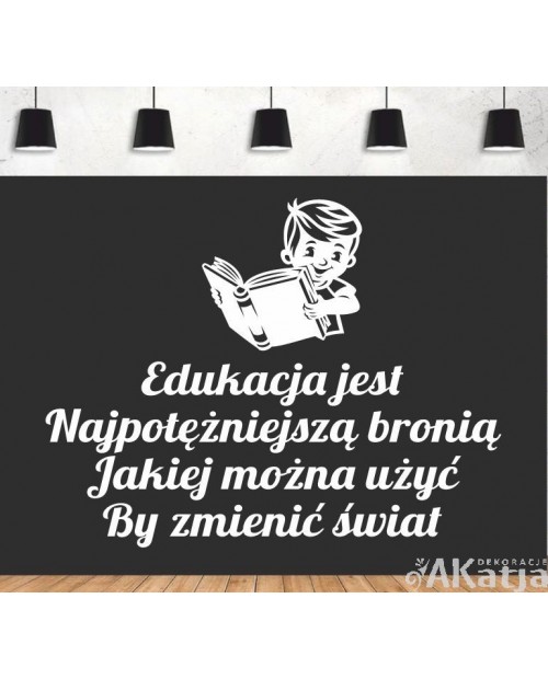Zestaw: Edukacja jest najpotężniejszą bronią