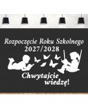 Rozpoczęcie Roku Szkolnego 2026/2027- wycinanka z kartonu