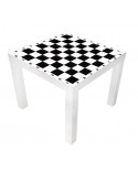 Naklejka na stolik szachy