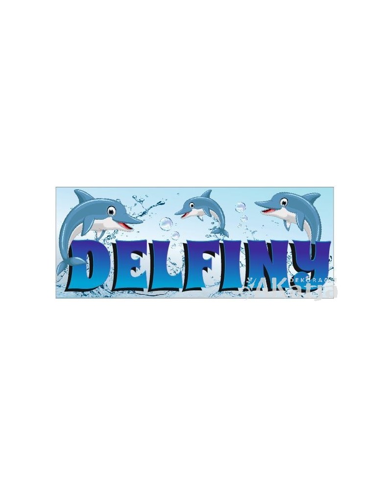Tabliczka Delfiny
