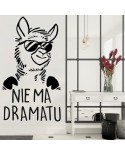 Naklejka Lama: Nie ma dramatu
