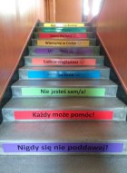 hasła motywacyjne na schody